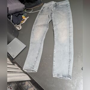 G Star Raw Lynn Mid Skinny Ankle 26"*32" *Has Holes For Belt Loops On Both Side
